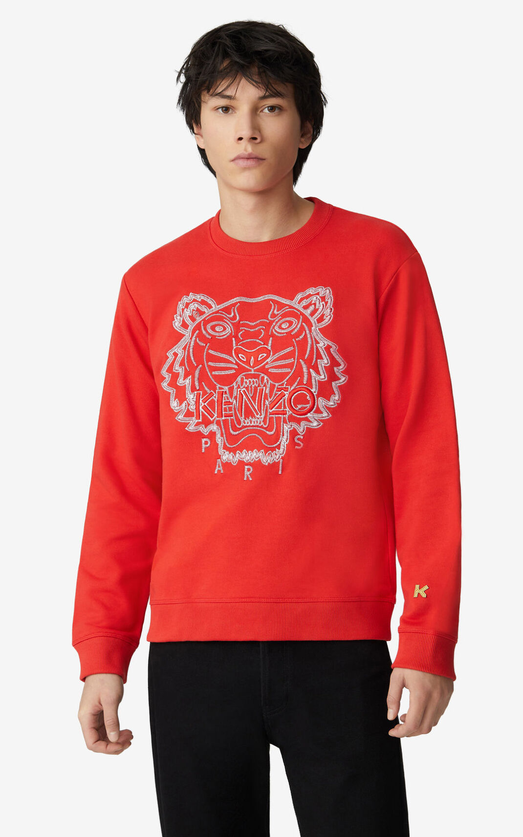 Sweat Kenzo Tiger Homme Rouge | MURV-07386